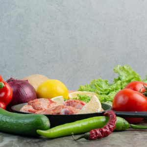 Fruit Meat And Veggies